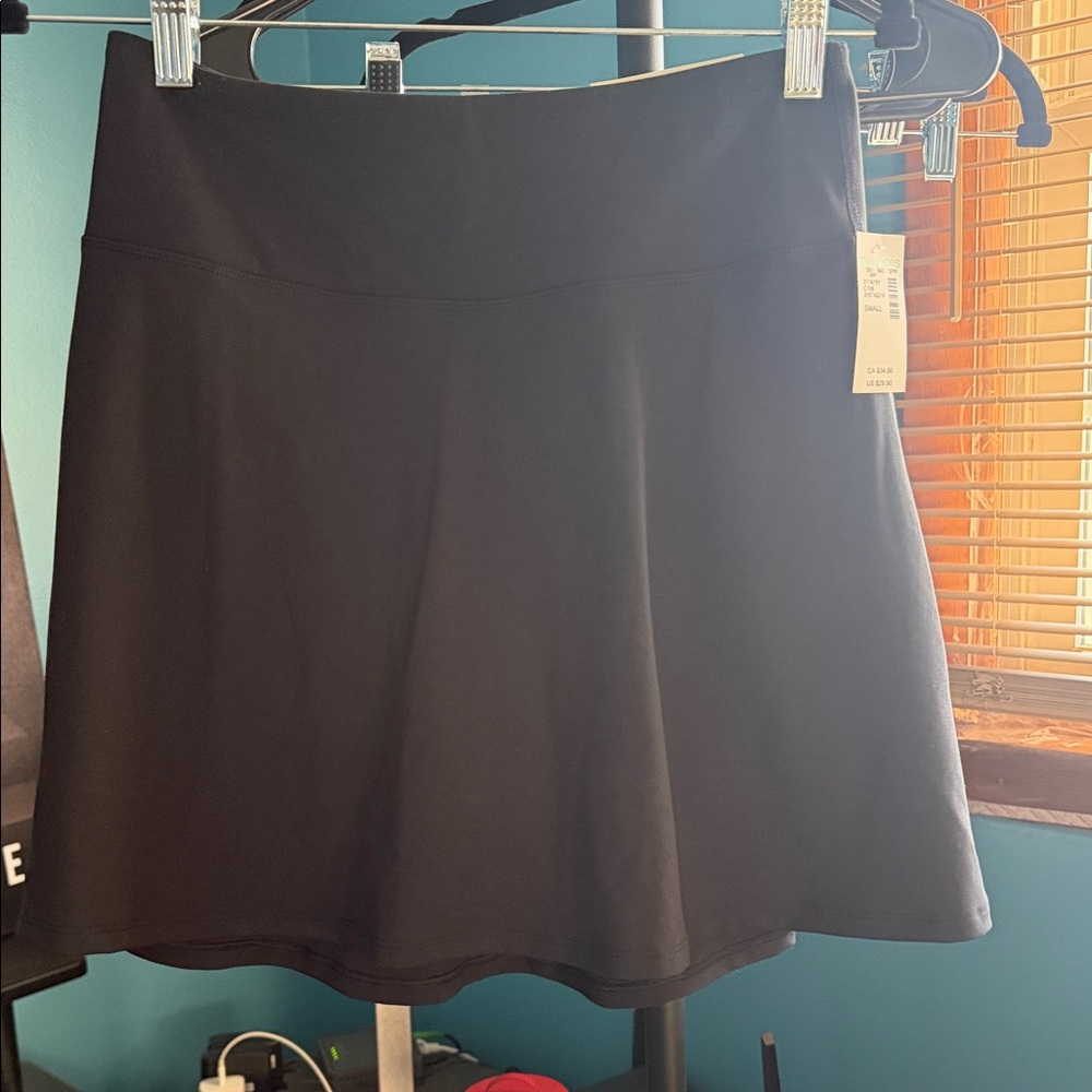 Maurices Black Skater Skirt